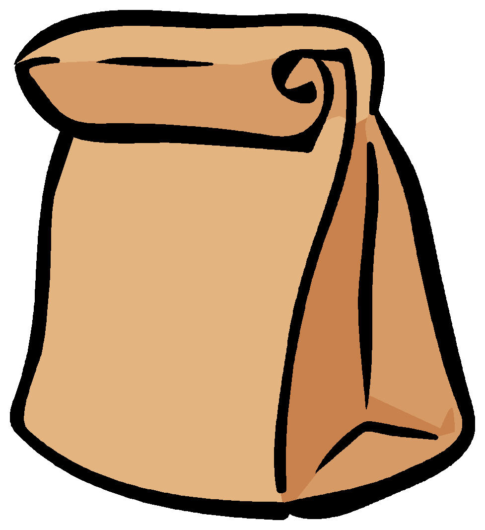 Lunch bag clipart