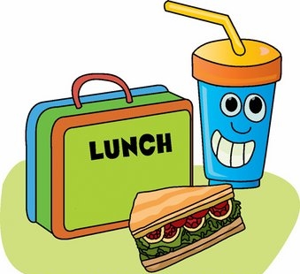 Lunch menu clipart kid