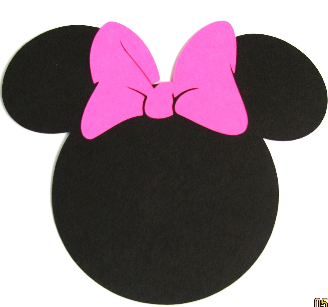 Minnie mouse ears silhouette clipart kid 3