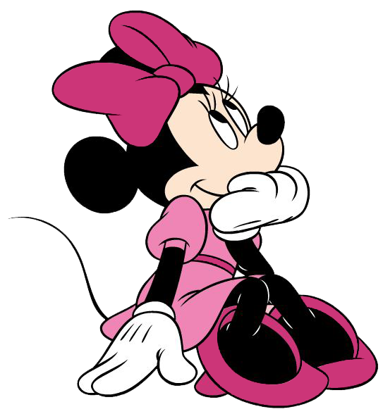 Minnie mouse silhouette clipart kid 2