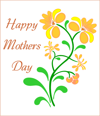 Mothers day mother clip art