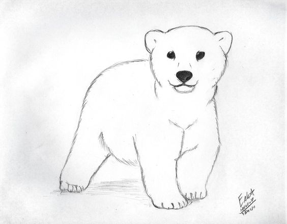 Polar bear clip art polar bear cub by hauru7 on deviantart