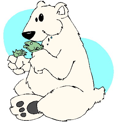 Polar bear clip art vector graphics image 4 clipartix 2