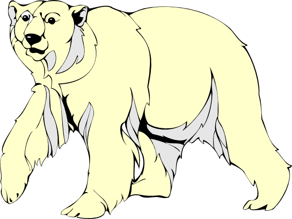 Polar bear clipart free the cliparts