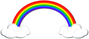 Rainbow clip art rainbow images image 9