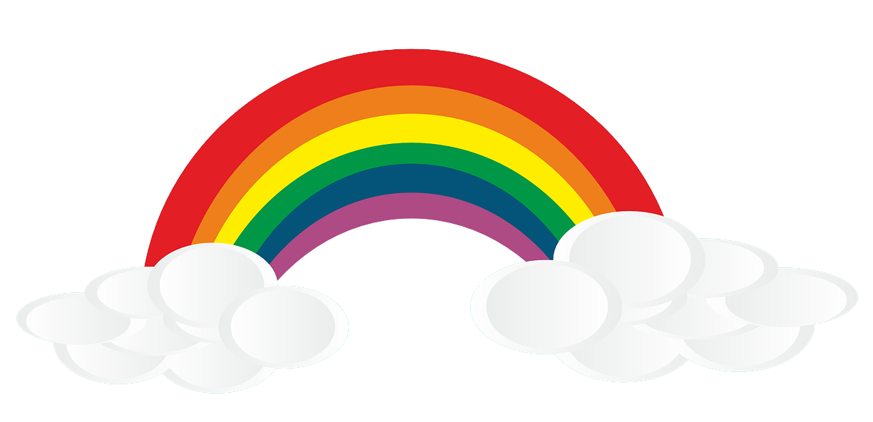 Rainbow free to use clip art