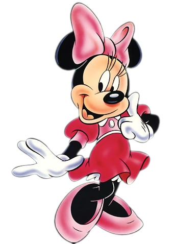 Red minnie mouse clip art free clipart images