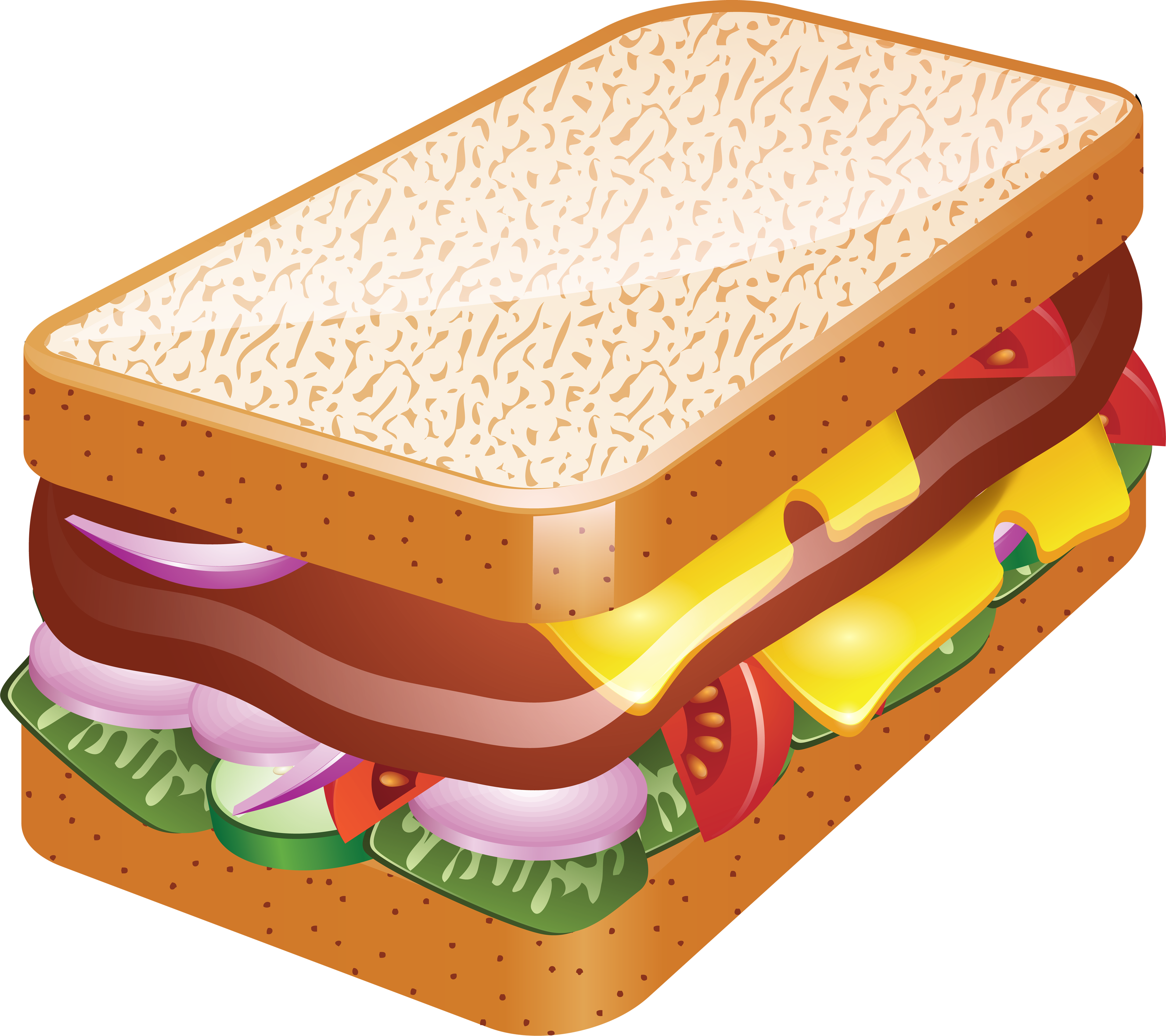 Sandwich clip art free clipart images 4