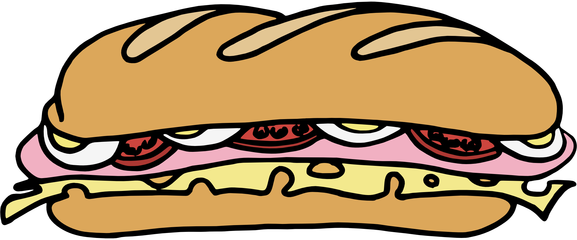 Sandwich clip art free clipart images