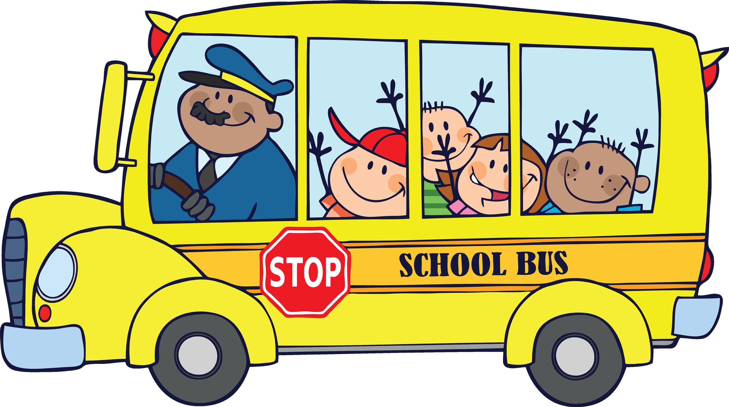 School bus clip art for kids free clipart images 3