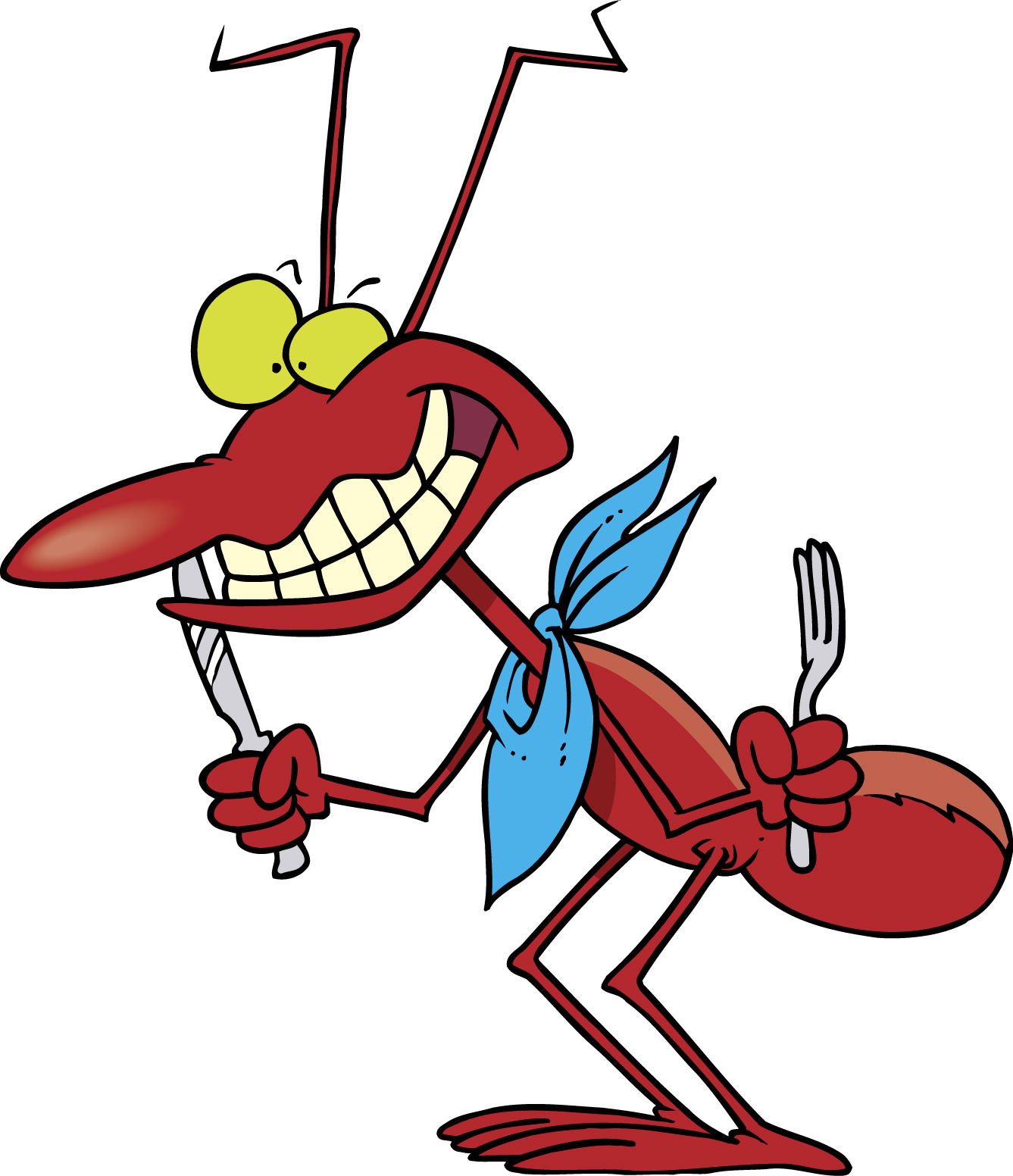 Silly ants clipart