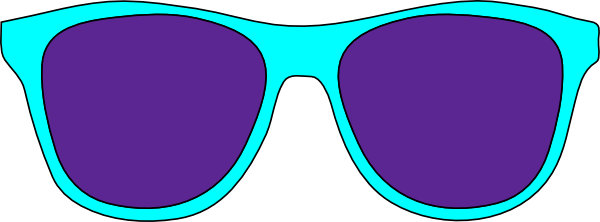 Sunglasses glasses clipart black and white free images