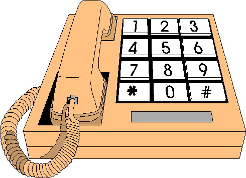 Telephone vector phone clipart image 2