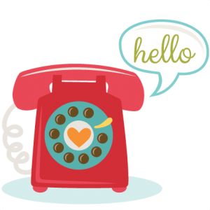 Telephone vector phone clipart image 3