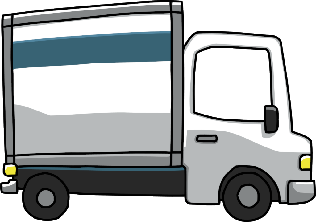 Truck art vector semi truck and trailer illustration tow cliparts