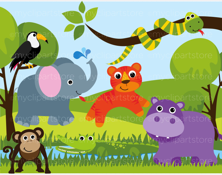 Zoo clipart 3 image