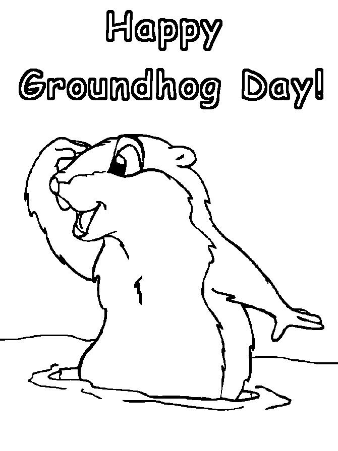 0 images about groundhog day on ground hog free clipart