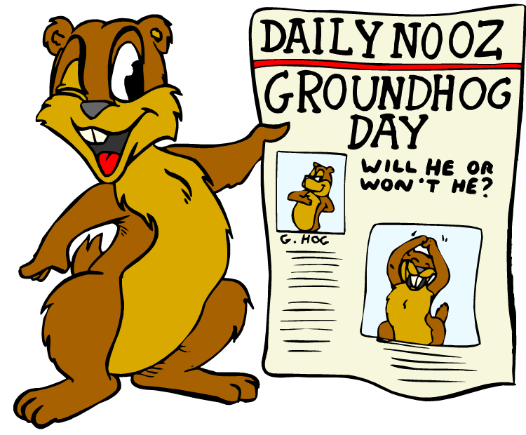 Anima free groundhog day clipart the cliparts 2