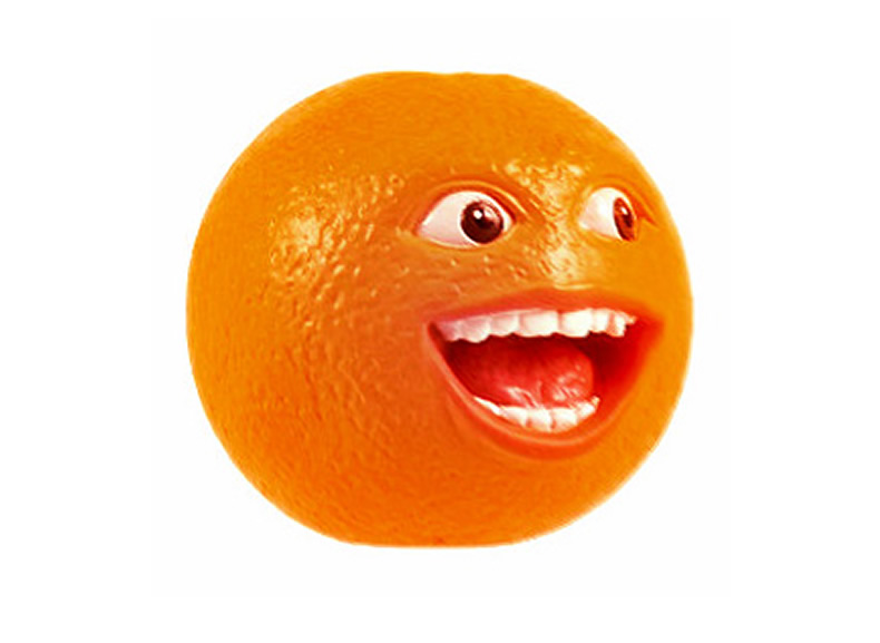 Annoying orange clipart