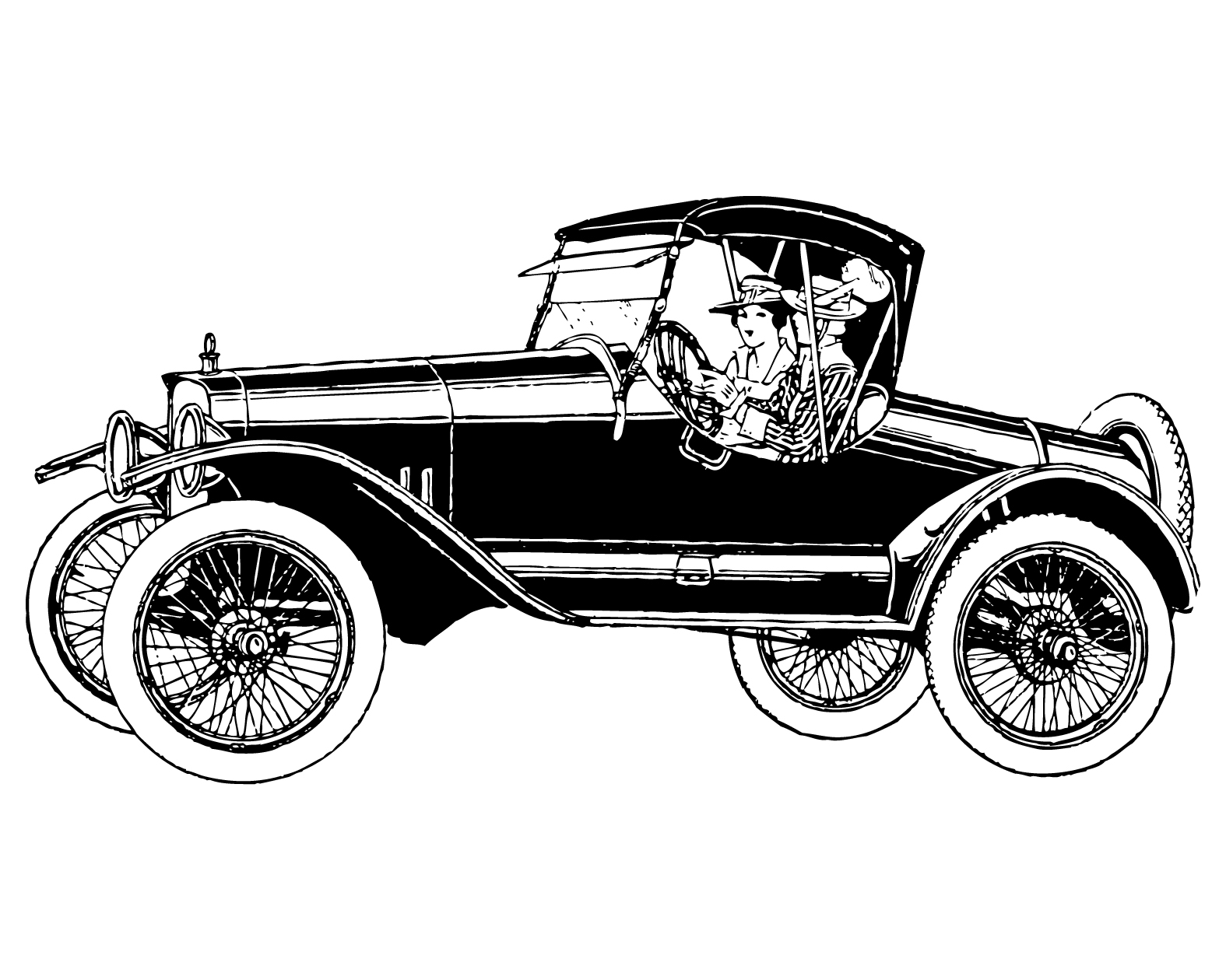Antique cars vintage clip art and on