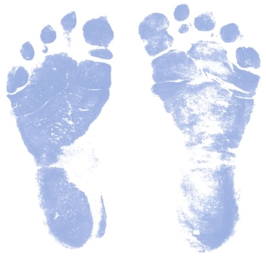 Baby boy foot clip art clipart