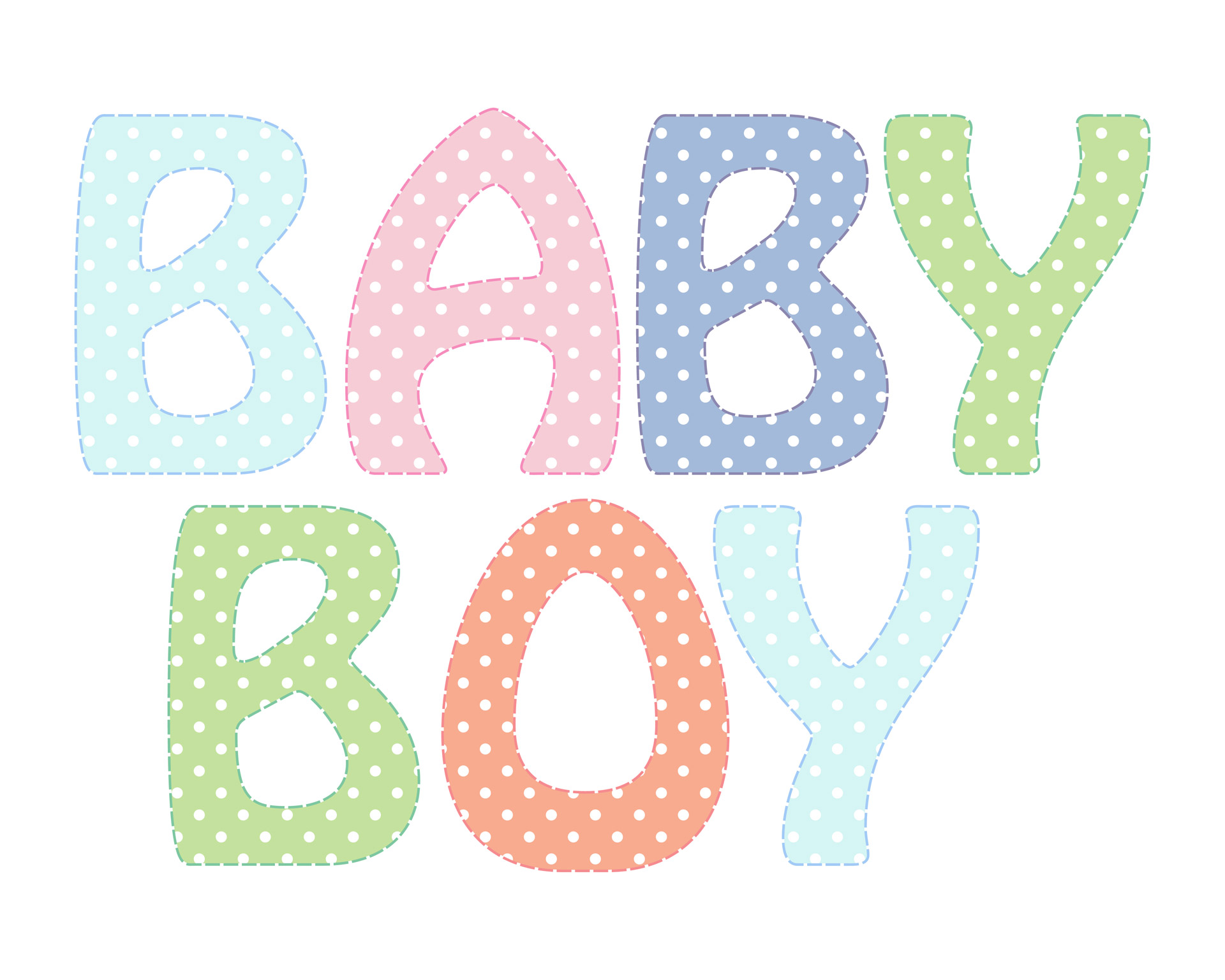 Baby boy text clipart free stock photo public domain pictures