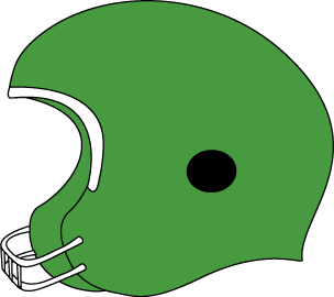 Blk football helmet clip art at vector clipartcow image