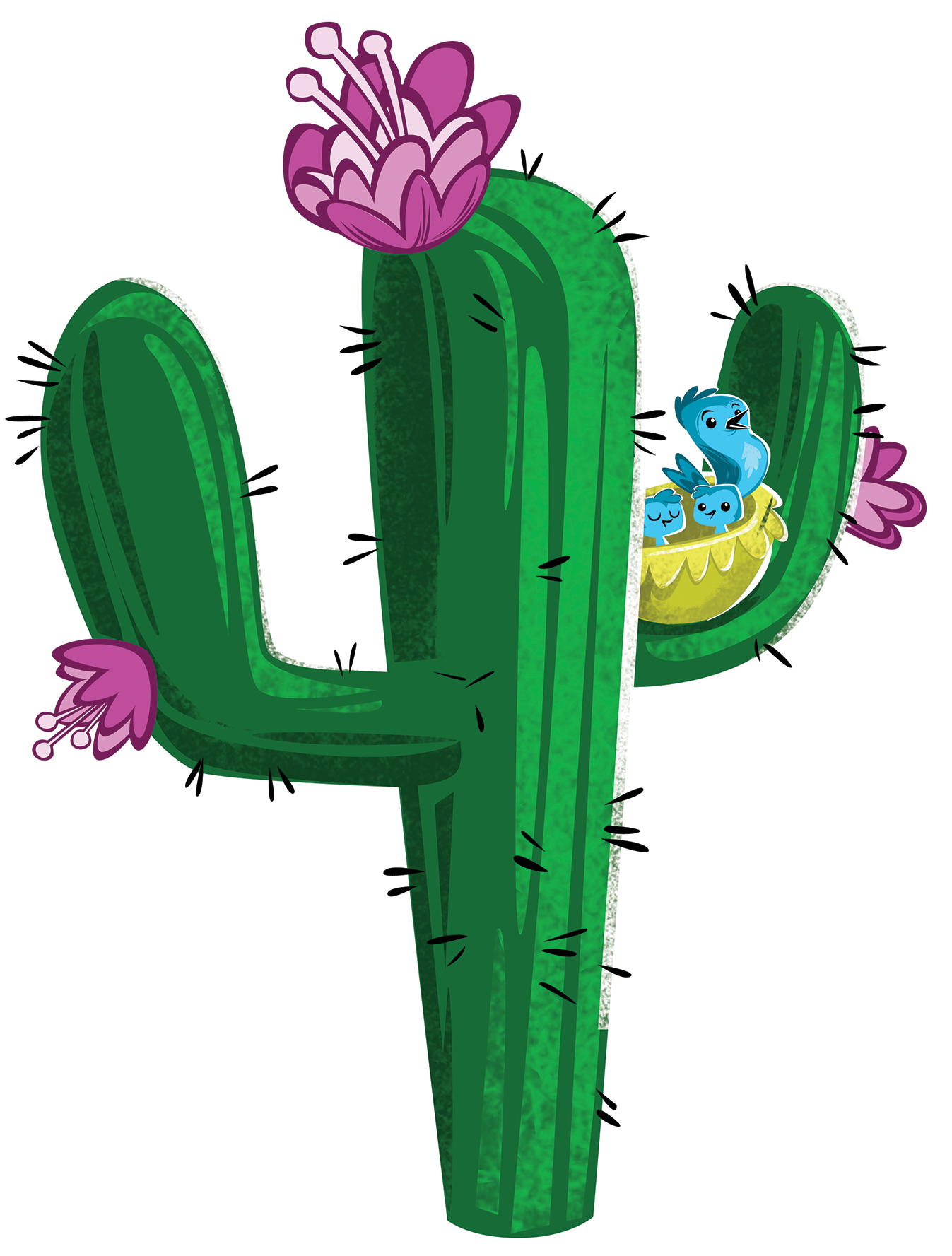 Clip art clip cactus clipartix 2