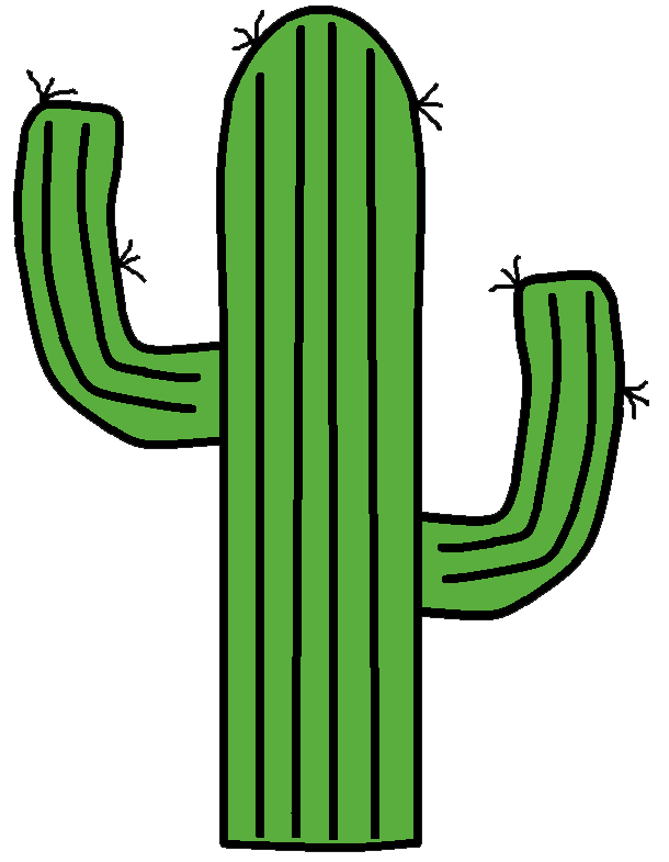 Clip art clip cactus clipartix