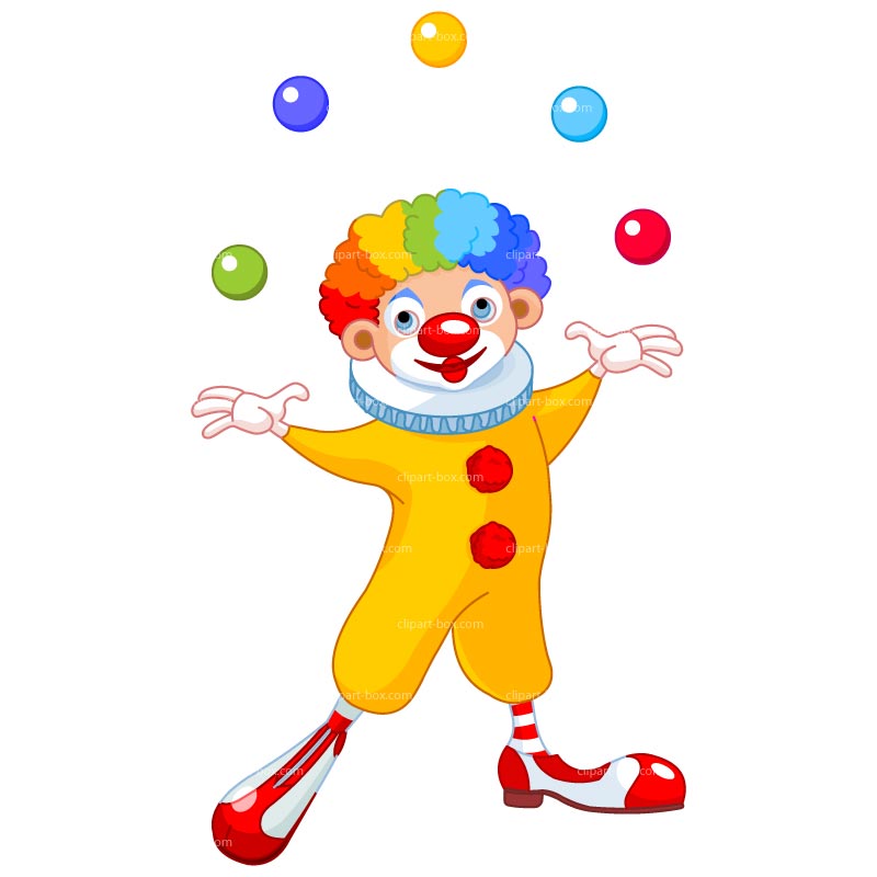 Clip art laughing clown clipart kid