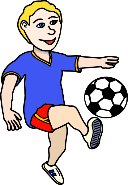 Clipart football player hostted