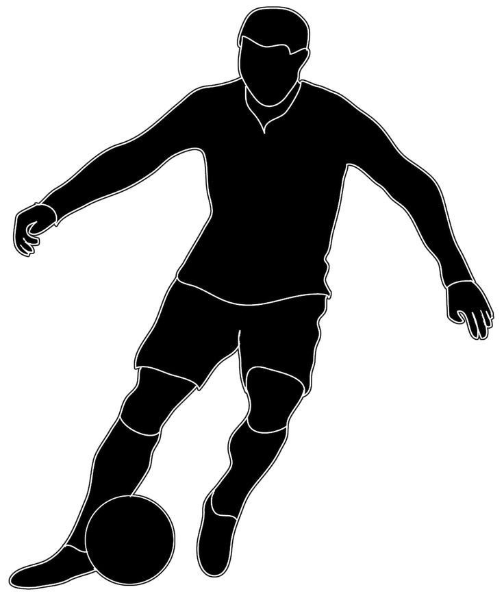 Clipart football player image