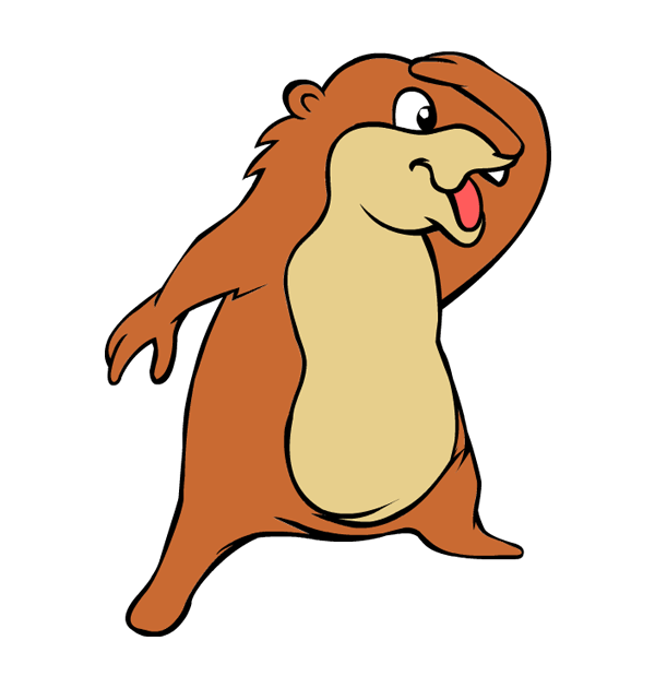 Clipart groundhog day dancing groungdhog