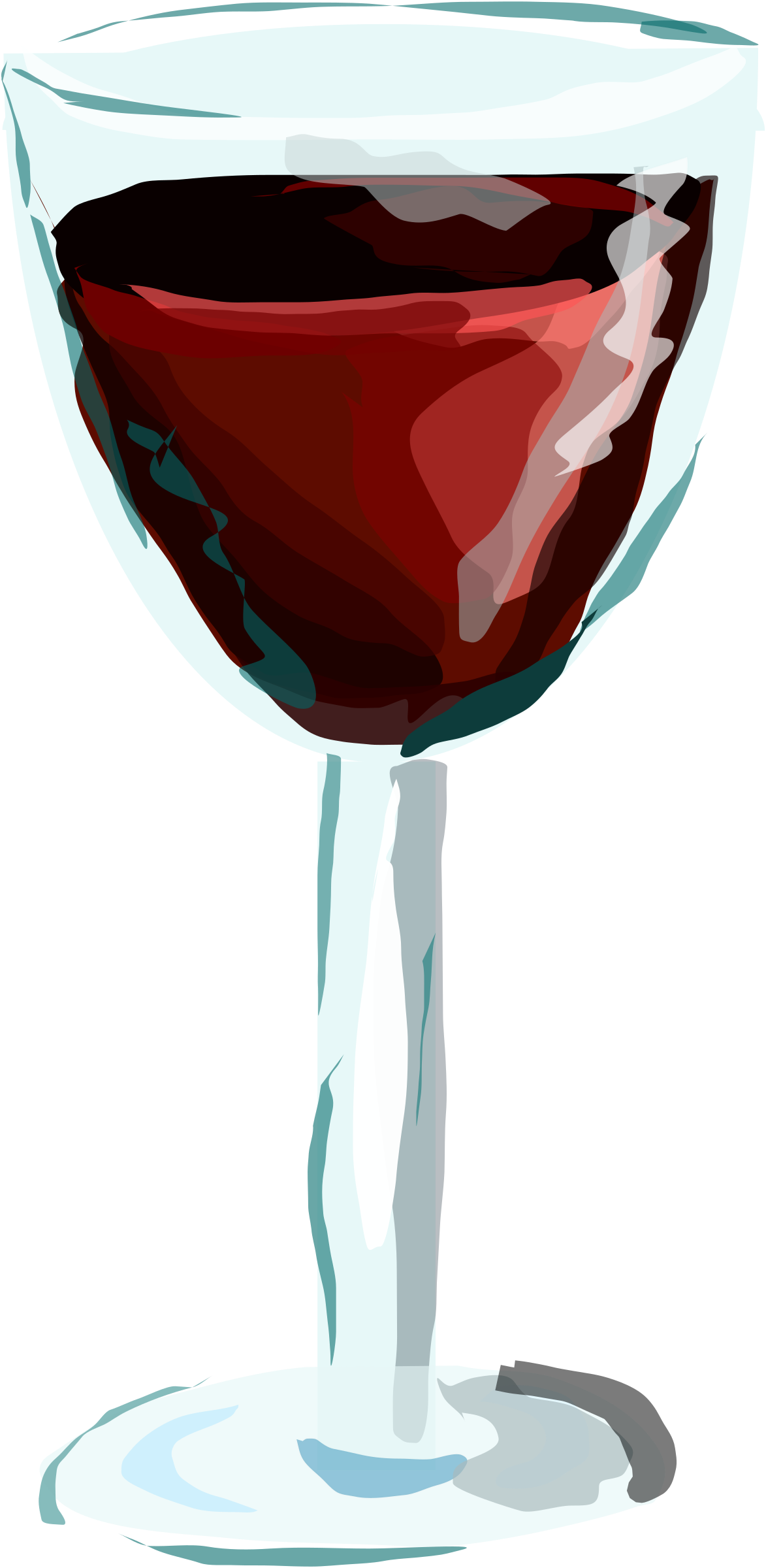 Clipart red wine glass