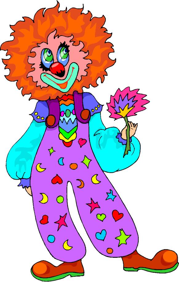 Clowns clip art 2