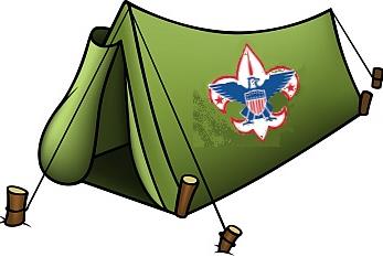 Cub scout campgrounds clipart