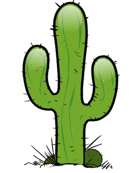 Desert cactus clipart kid 2