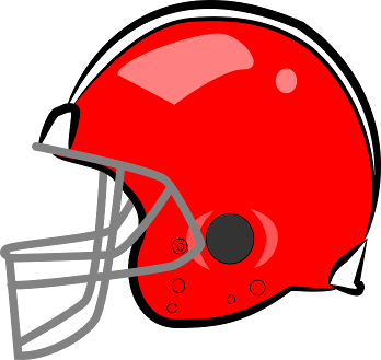 Football helmet clip art free clipartix 2