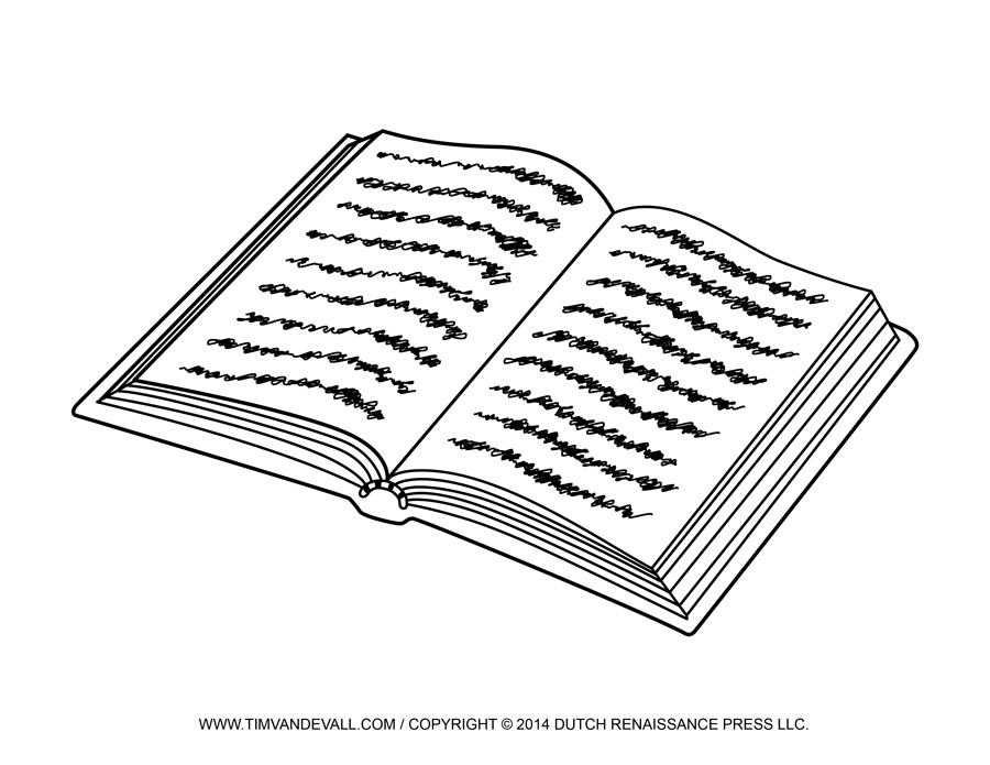 Free open book clip art images 2