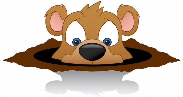 Happy groundhog day groundhog and clip art on