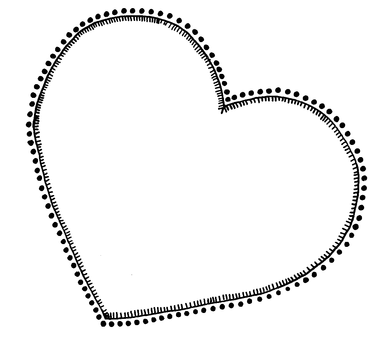 Heart  black and white heart clip art black and white free clipart images