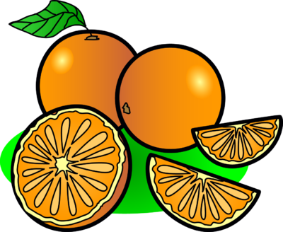 Image oranges food clip art