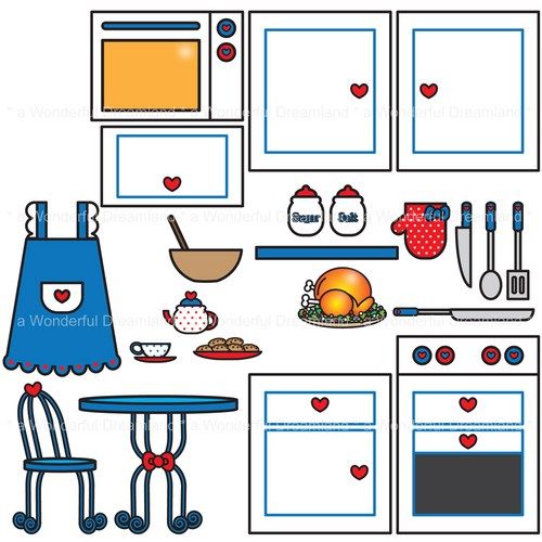 Kitchen clip art images free clipart clipartix 3