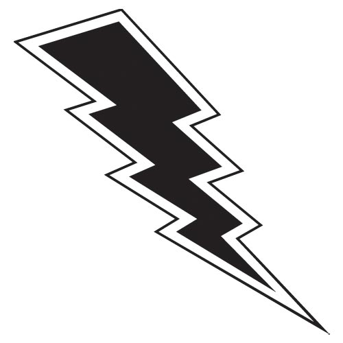 Lightning bolt art clipart