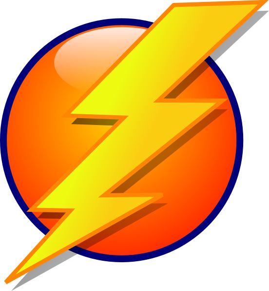 Lightning bolt lighting free clipart images clipartix