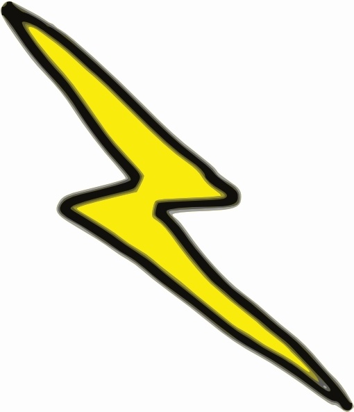 Lnxwalt cheap lightning bolt clip art free vector in open office