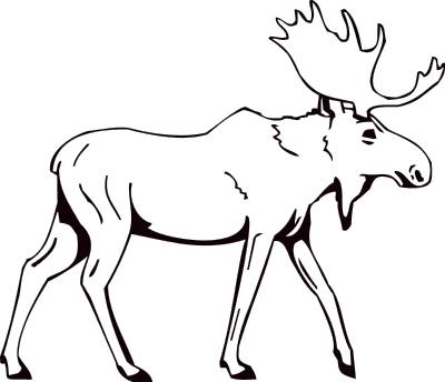 Mascots moose clip art