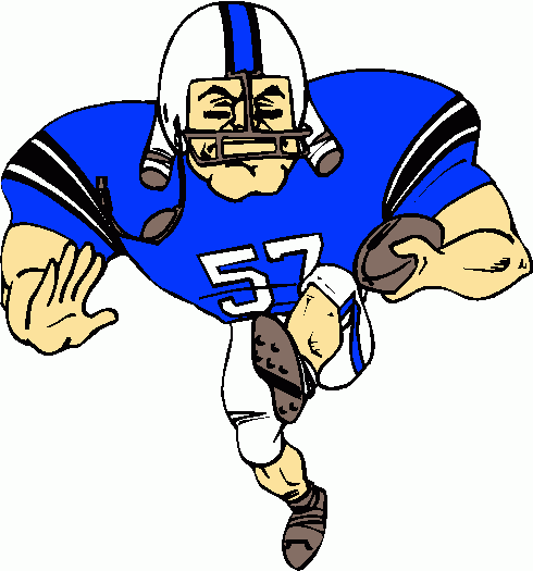 Mean football player clipart free images 8