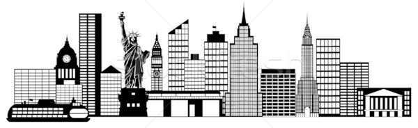 New york city clipart skyline 4