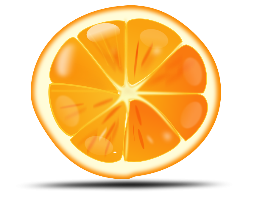 Orange clip art 2